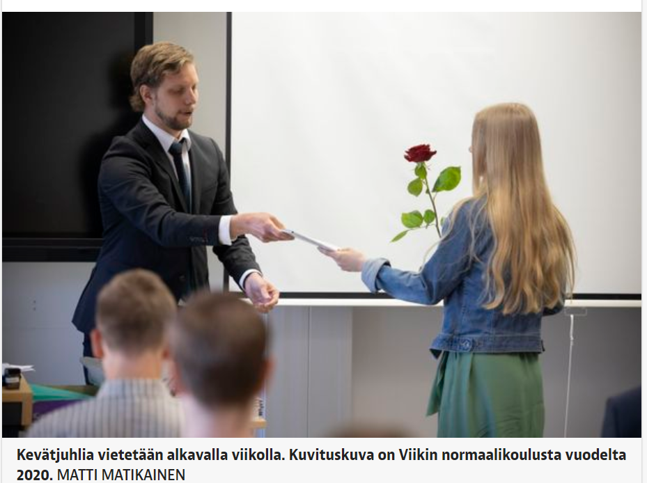 芬兰语在芬兰学校里已开始萎缩