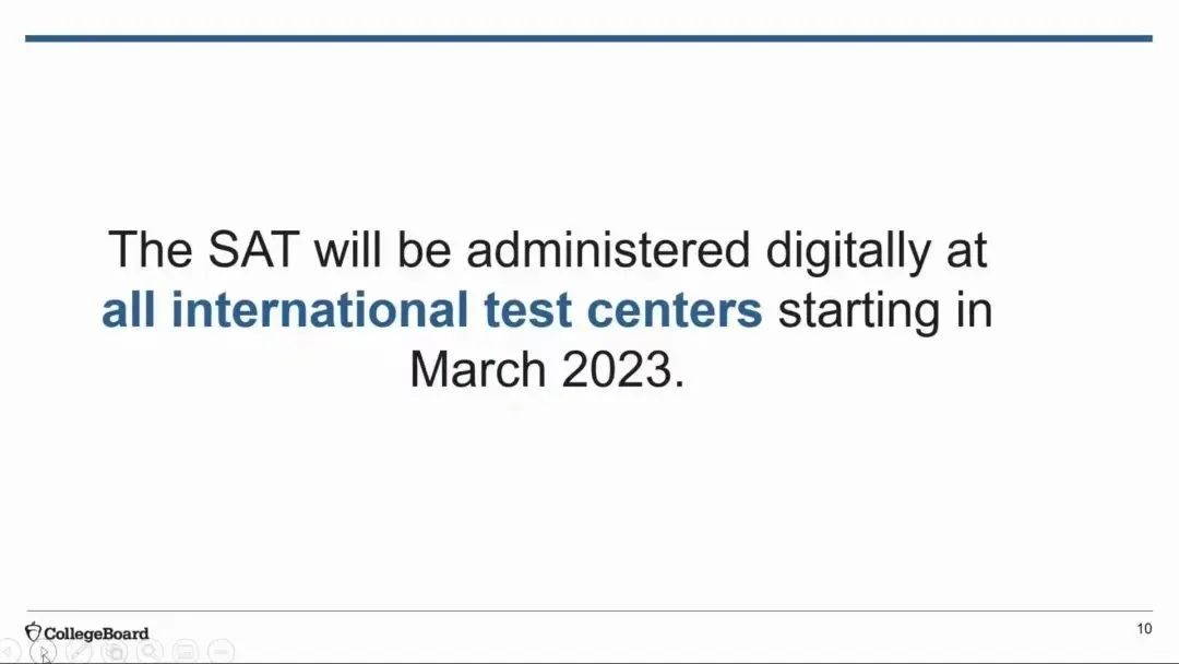 确定了！SAT机考模式2023年3月正式启动！