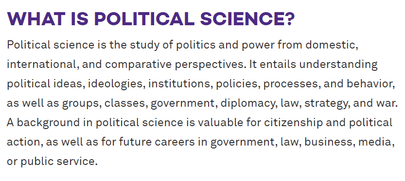 什么是政治学？政治学Political Science干货解析