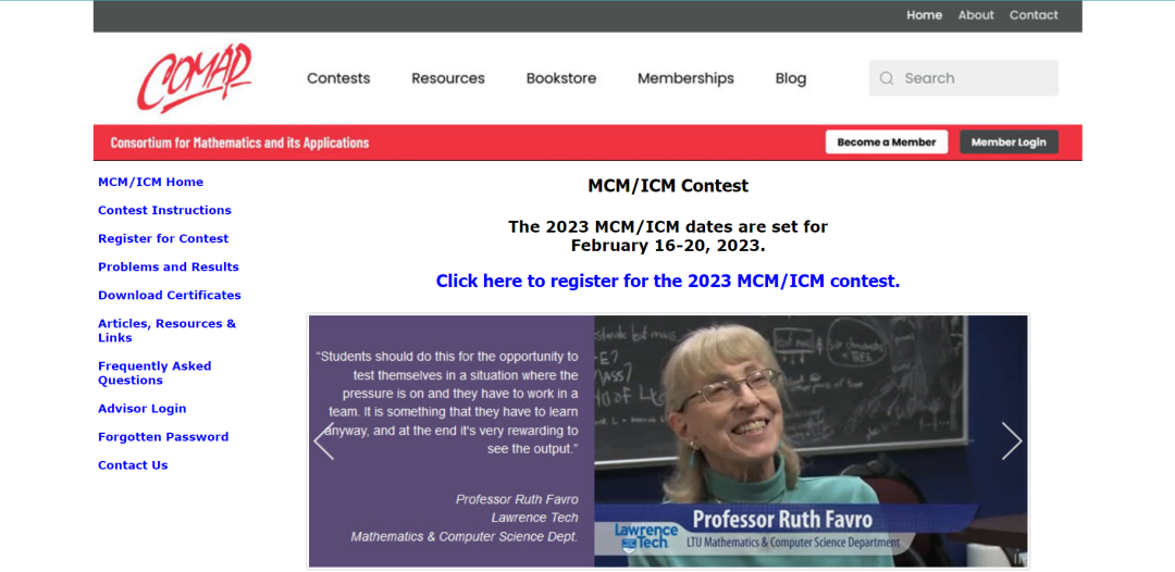重大更新！2023年美国大学生数学建模竞赛（MCM/ICM）报名开启！报名入口有变！