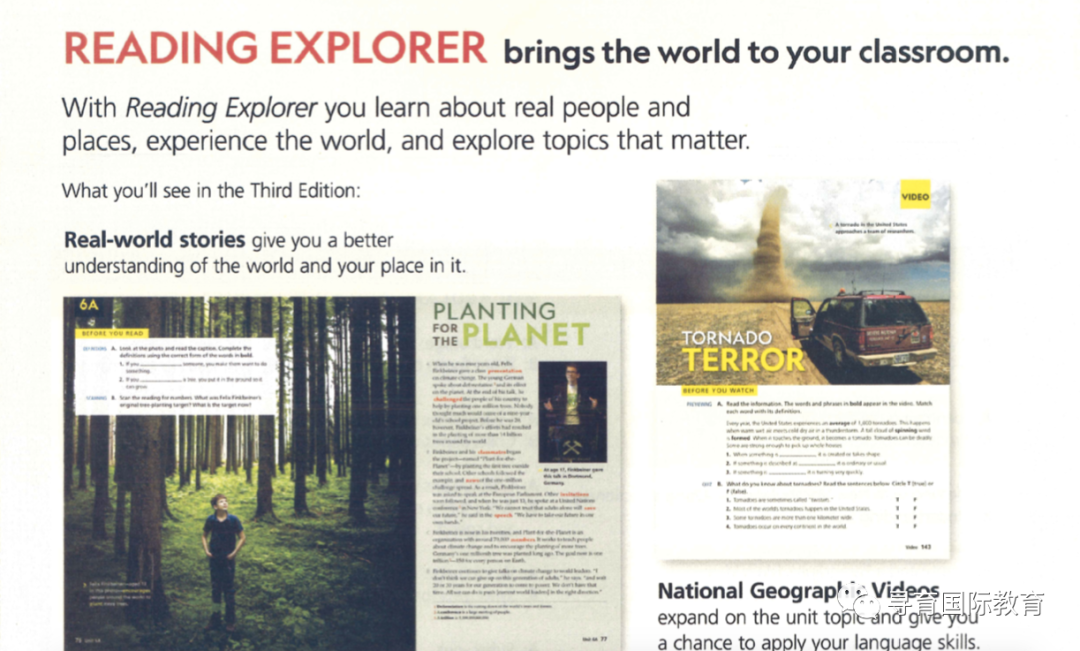 教材推荐｜Reading Explorer让孩子爱上阅读，打开世界