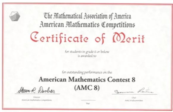 amc8获奖分数线，都有什么奖项证书？2023-2024赛季AMC竞赛培训招生中