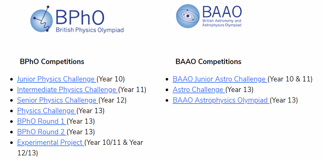 *Bpho物理竞赛1月，3月，11月的考试有什么区别？到底要参加哪一个？