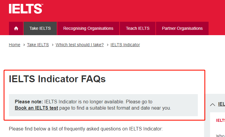 突发！雅思在家考IELTS Indicator将在大陆永久下线？！