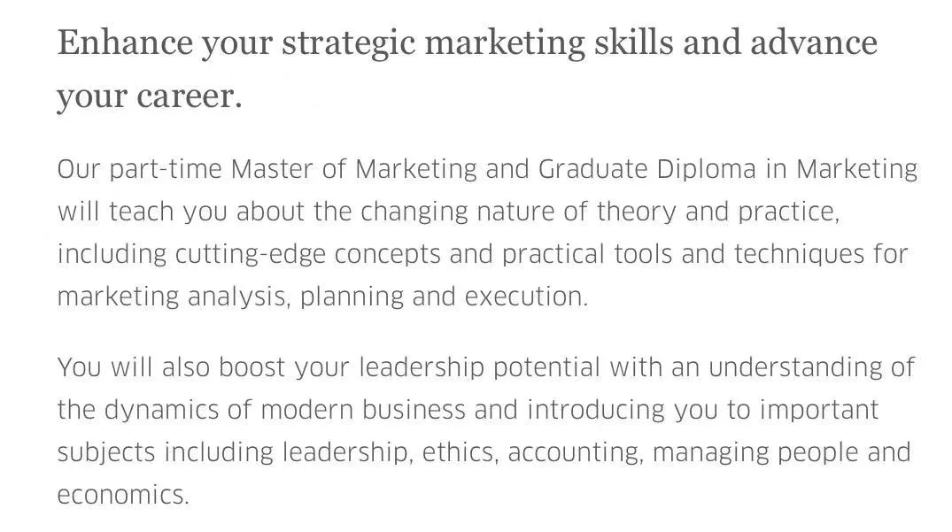 澳洲留学 | 墨尔本大学市场营销硕士项目Master of Marketing