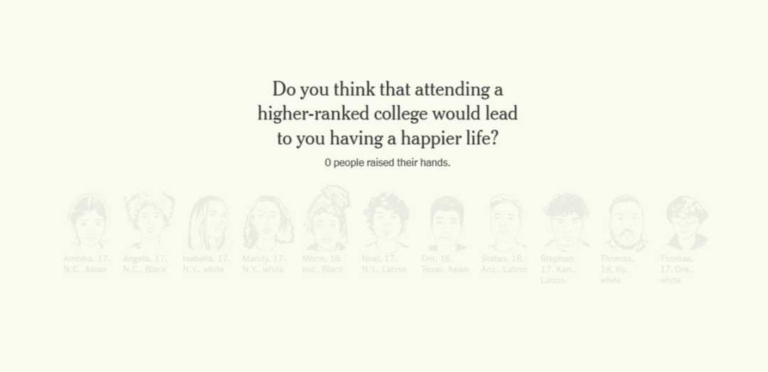 纽约时报：挤进名校大学的终极意义是什么？
