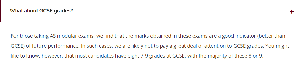 剑桥大学官网没有明确要求，所以申请者不需要提供GCSE成绩？来看各学院怎么说！