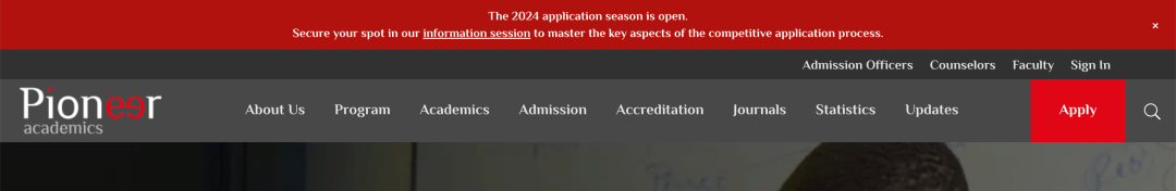 探索卓越之路-顶尖科研项目Pioneer Academics申请完全指南来啦~