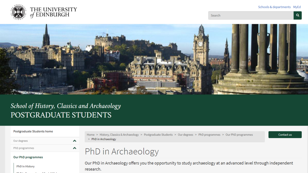去国外读考古学博士，有哪些要求？