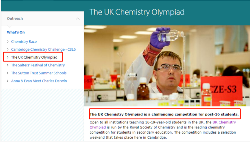 开课通知｜剑桥点名的化学竞赛UKChO，学霸都在偷偷备考，确定不进来看看？