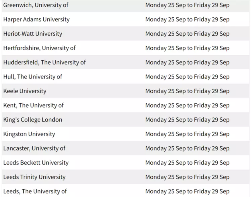 全英140所大学新生周罢工5天！这种情况已成传统？