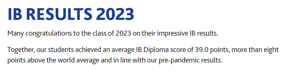 这就是2023全球最佳IB学校排名？也太离谱了吧？