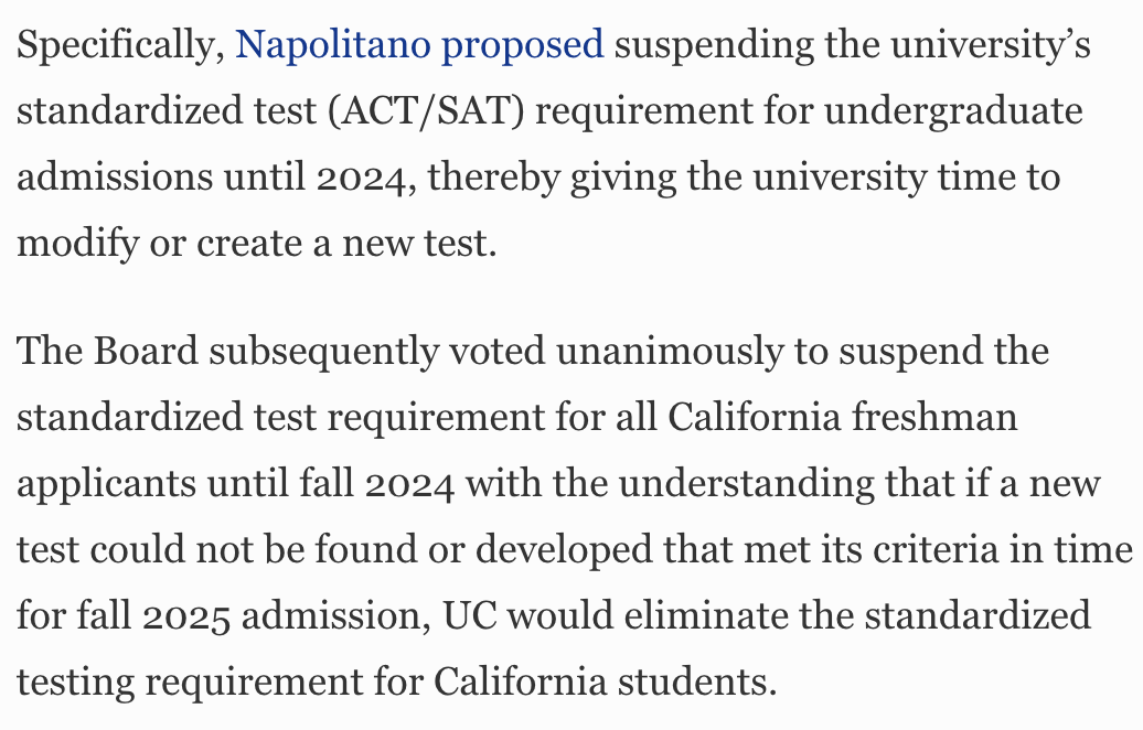 不以成绩论英雄的时代来了？加州大学宣布永久停用标化考试成绩！