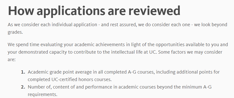 警告：A-level体系申请UC可能会面临无法满足高中课程要求！