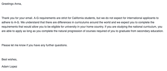没选历史课，申不了加州大学？UC申请系统A-G课程要求详解！