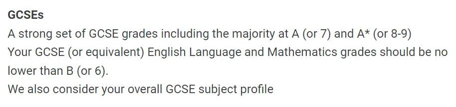英国TOP10大学对IGCSE要求！