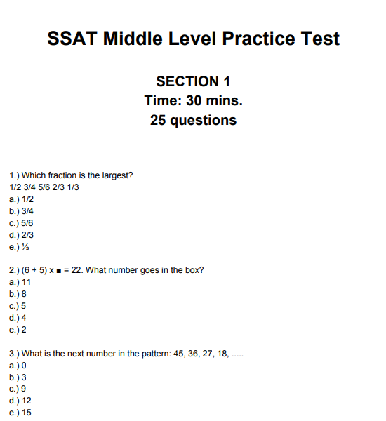 最重要的升学考试！SSAT和SAT你必须知道的事！
