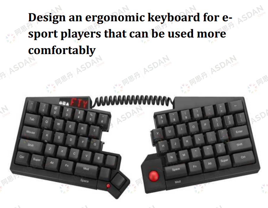 【人物】我的EPQ：为电竞选手设计一款人体工学键盘