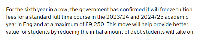 2023年英国热门G10大学留学生学费出炉