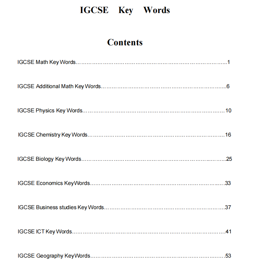 IGCSE课程适合几年级学？IGCSE课程需要学几门课？附IGCSE课程教材分享