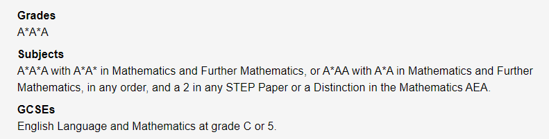 最新！数学专业TOP 10学校申请要求汇总，第10名竟然要A*A*A？