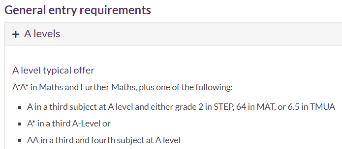 最新！数学专业TOP 10学校申请要求汇总，第10名竟然要A*A*A？