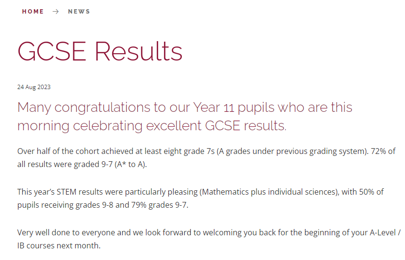 厉害了！尽管今年GCSE大考压分严重，这些英国私校9-7比例仍高于90%！