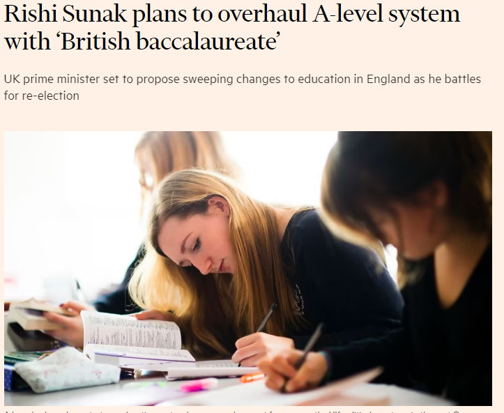 英国首相计划对A-level进行重大改革！这两个学科将成为必修？
