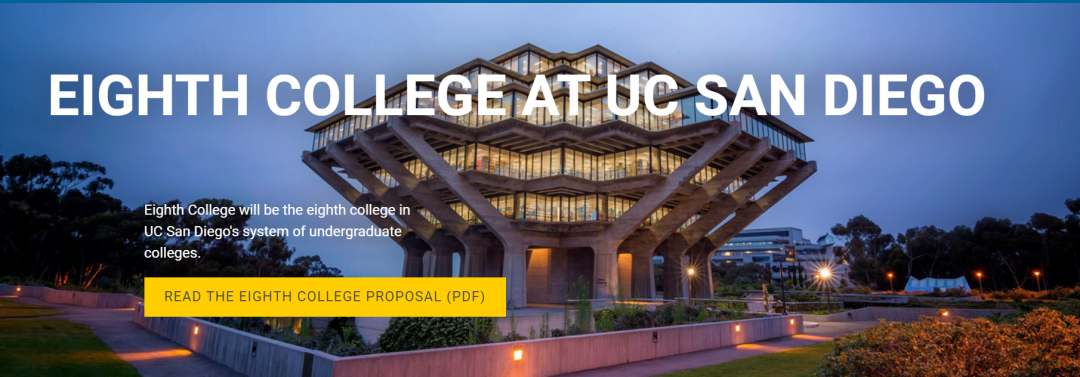 UCSD8所本科学院大解析！内附每所学院通识教育GE课程要求！