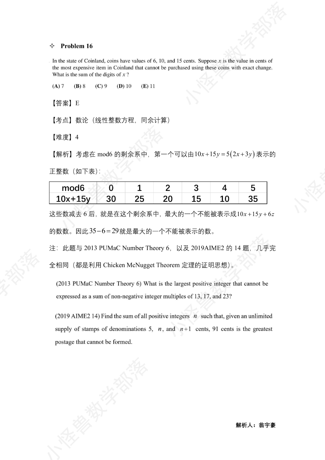 2023 AMC12 B卷独家真题+解析出炉，难度如何？多少分可以晋级？先睹为快