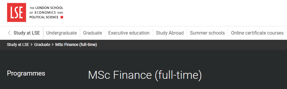 伦敦政治经济学院（LSE）发布最新录取数据！热门商科专业录取率不足5%