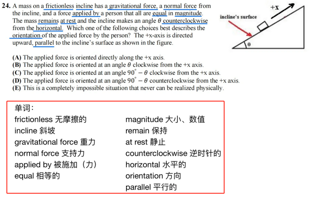 物理碗竞赛开小灶课堂：【力学】模块词汇+例题解析