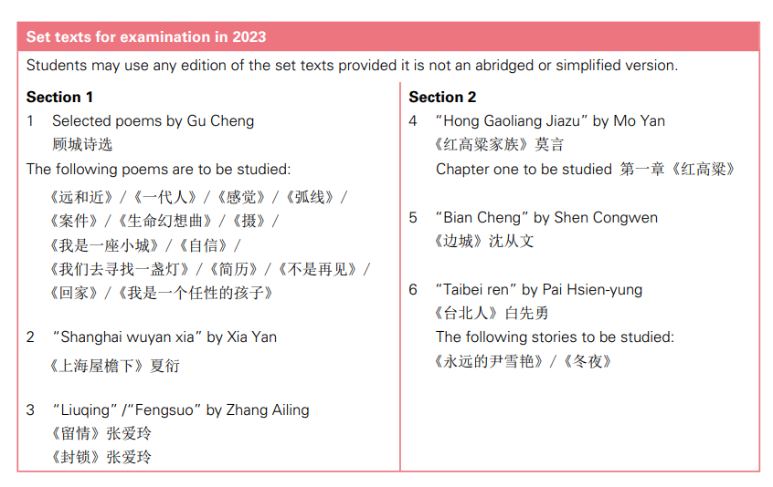 2024年CAIE A-level中文将启动最新考纲！参加5月大考必看！