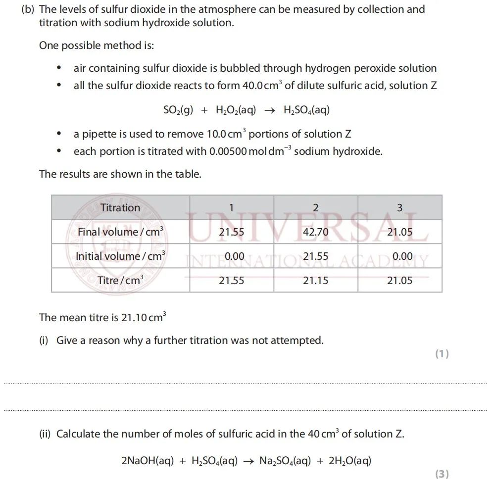 G5教研｜Alevel化学高分题型之酸碱滴定