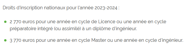 法国热门公立大学注册费汇总！究竟哪些学校涨价了？