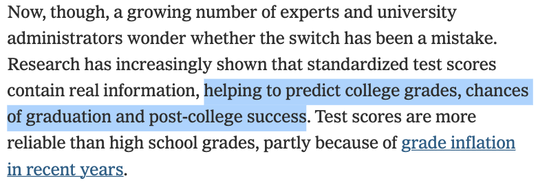 不要求SAT成绩，美国大学后悔了
