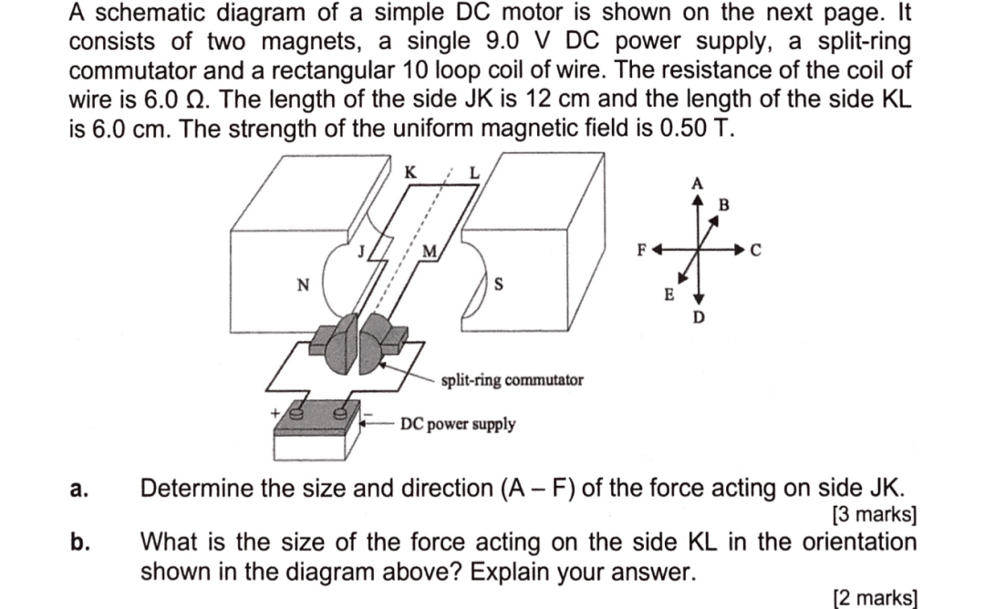 VCE物理 | 掌握高考知识点DC motor，必考分数立即