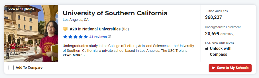 南加州大学：高调的“贵族”气质，浓厚的学术氛围