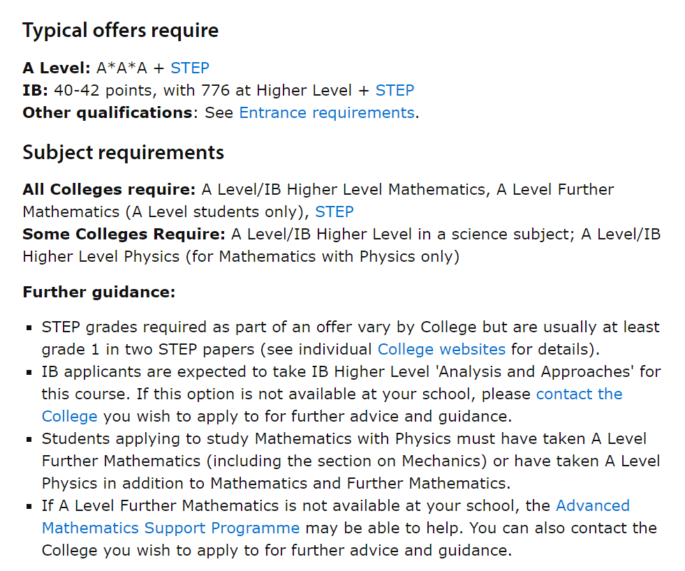 2024年数学专业排名前10的英国大学，A-Level入学要求有多高？