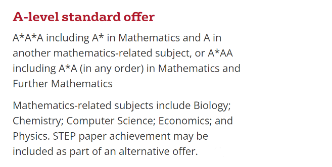 2024年数学专业排名前10的英国大学，A-Level入学要求有多高？