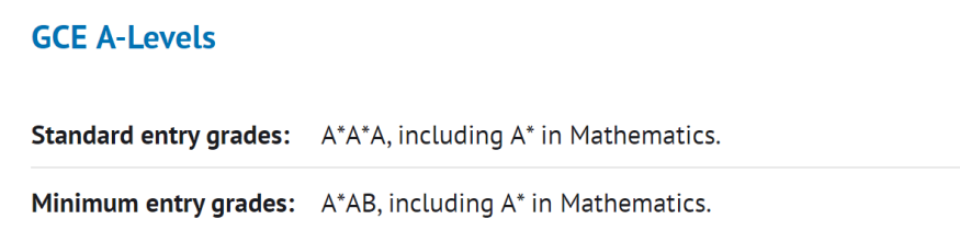2024年数学专业排名前10的英国大学，A-Level入学要求有多高？
