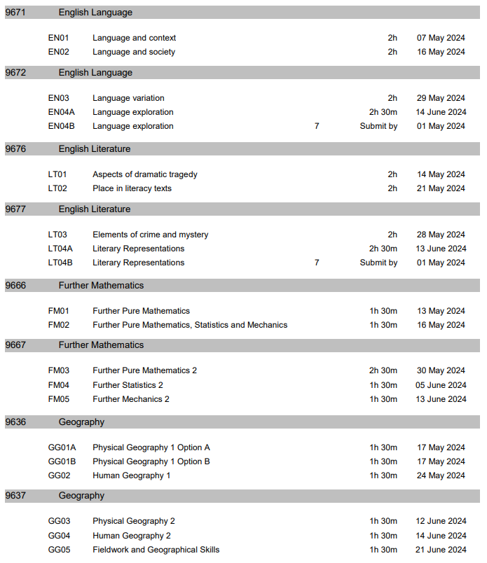 今夏首次开考！CIE考试局公布A-Level&IGCSE最新版考纲！