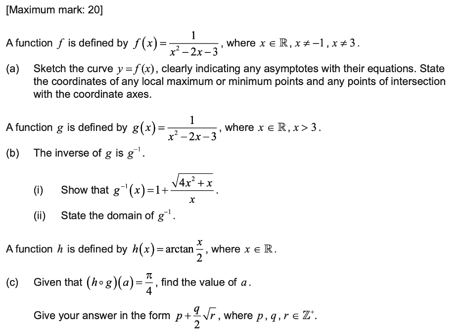 IBAA(HL） Topic 2：Function（函数） 的重难点梳理