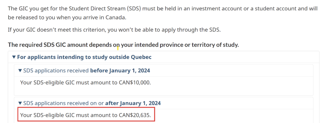 【深度解析】加拿大SDS学签新政解读：语言要求放宽！但资金证明提高！