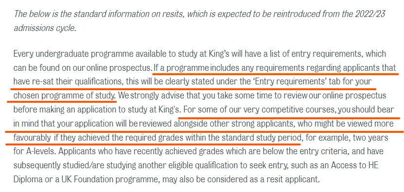 A-Level重考成绩或将不具备申请优势 UCL又双叒叕增加不接受重考的专业
