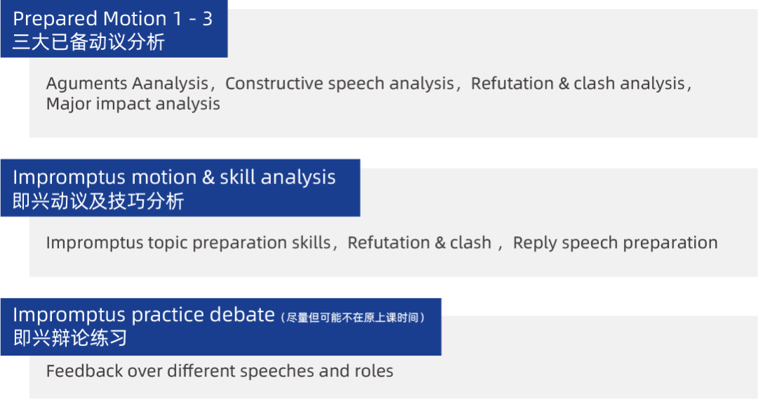 辩论大师课上新｜更适合Junior WSD选手的课程来啦！