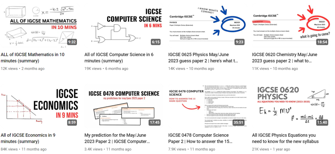 收好这些油管宝藏学习资源！IGCSE人文社科类科目复习不怕啦~