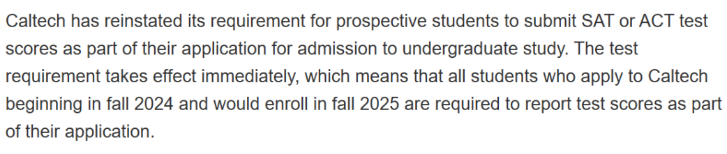 收藏！多所藤校陆续恢复标化考试要求，25Fall美本申请攻略！