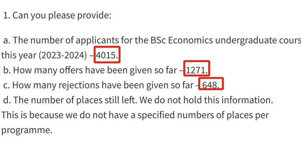 UCL发布2024年申录数据