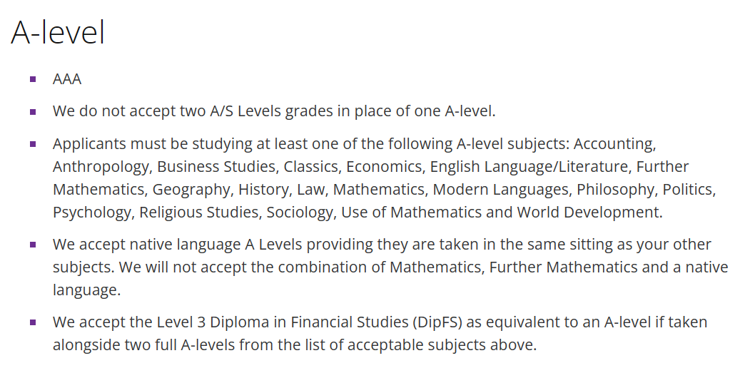 2025年【会计与金融】专业英国TOP10大学申请要求:A-Level/IB/语言! 2025年【会计与金融】专业英国TOP10大学申请要求:A-Level/IB/语言!